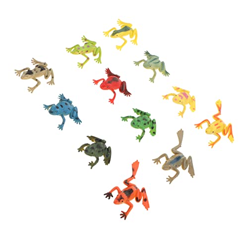 CVUTOVO 12Stücke Frösche Formmodell Realistische Figuren für Aquarien Dekoration und Garten Accessoires Sicher und Langlebig für Kreatives CVUTOVO 12Stücke Frösche Formmodell Realistische Figuren für Aquarien Dekoration und Garten Accessoires Sicher und Langlebig für Kreatives von CVUTOVO