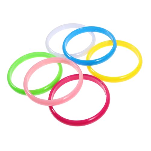 CVUTOVO 12Stücke Kunststoff Armreifen Bunten Farben für Frauen und Party Accessoire für Geburtstagsfeiern und Dekoration CVUTOVO 12Stücke Kunststoff Armreifen Bunten Farben für Frauen und Party Accessoire für Geburtstagsfeiern und Dekoration von CVUTOVO