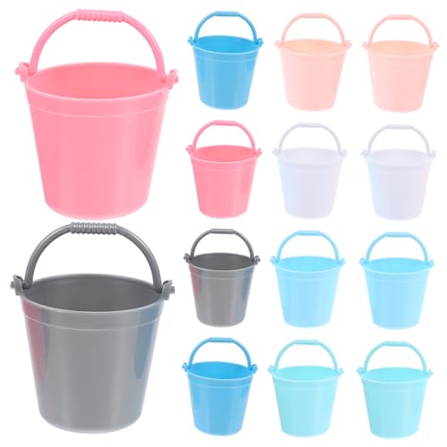 CVUTOVO 14 Stück Reinigungswerkzeuge kinderspielzeug für Funny Toys Fantasie Children Toys Partyspielzeug Eimermodell für Eimer-Modell Plastik von CVUTOVO