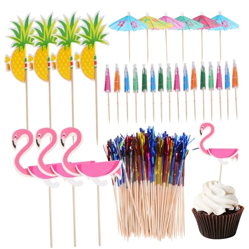 CVUTOVO 140Stücke Cupcake Picks Bunte Kuchendekorationen für Geburtstagsfeiern Obst Picks Getränke Accessoires Sicher und Einfach Einzufügen Vielseitig Einsetzbar CVUTOVO 140Stücke Cupcake Picks Bunte Kuchendekorationen für Geburtstagsfeiern Obst Picks Getränke Accessoires Sicher und Einfach Einzufügen Vielseitig Einsetzbar von CVUTOVO