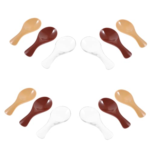 CVUTOVO 15 Stück Küchenzubehör Set Teiliges Puppenhaus Geschirr mit Realistischen Löffeln und Transparent für Kreative Spielküchen und Fantasievolle Essensszenen CVUTOVO 15 Stück Küchenzubehör Set Teiliges Puppenhaus Geschirr mit Realistischen Löffeln und Transparent für Kreative Spielküchen und Fantasievolle Essensszenen von CVUTOVO