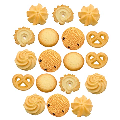 CVUTOVO 18 Stück Künstliche Kekse Teiliges Realistische Lebensmittel Dekoration für Küche Hochzeit Restaurant und Laden Faux Cookies für Kreative Tischgestaltung und Fotorequisiten CVUTOVO 18 Stück Künstliche Kekse Teiliges Realistische Lebensmittel Dekoration für Küche Hochzeit Restaurant und Laden Faux Cookies für Kreative Tischgestaltung und Fotorequisiten von CVUTOVO