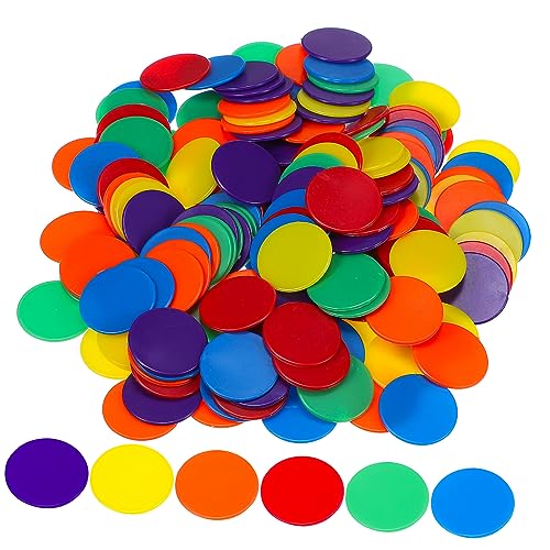 CVUTOVO 180Stücke Zählchips Bunten Farben Bingo Zubehör Spielchips für Partyspiele Tragbare Markierungen für Brettspiele und Lernhilfen CVUTOVO 180Stücke Zählchips Bunten Farben Bingo Zubehör Spielchips für Partyspiele Tragbare Markierungen für Brettspiele und Lernhilfen von CVUTOVO