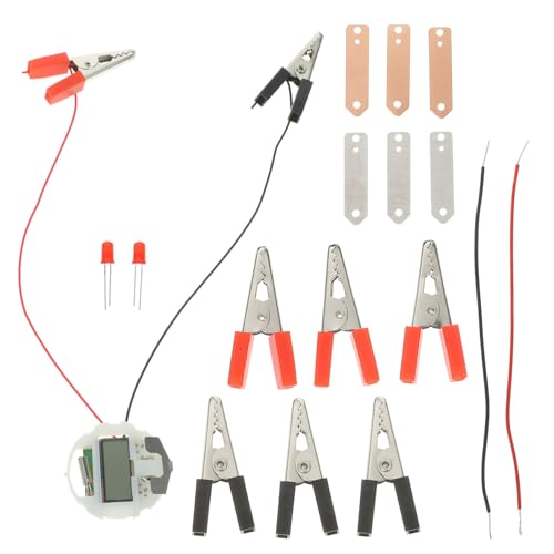 CVUTOVO 1Satz DIY Obstbatterie Experiment Kartoffeluhr Wissenschafts Kit für Schüler Kreatives Lernspielzeug und Interesse an Naturwissenschaften Sicher von CVUTOVO