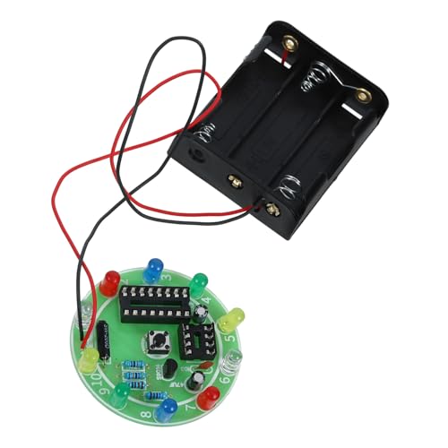 CVUTOVO 1Satz Elektronisches Bausatz mit LED Lichtern DIY Schaltkreis Experimentier für Lötübungen und Frühes Lernen für Technik und Elektronikprojekte CVUTOVO 1Satz Elektronisches Bausatz mit LED Lichtern DIY Schaltkreis Experimentier für Lötübungen und Frühes Lernen für Technik und Elektronikprojekte von CVUTOVO
