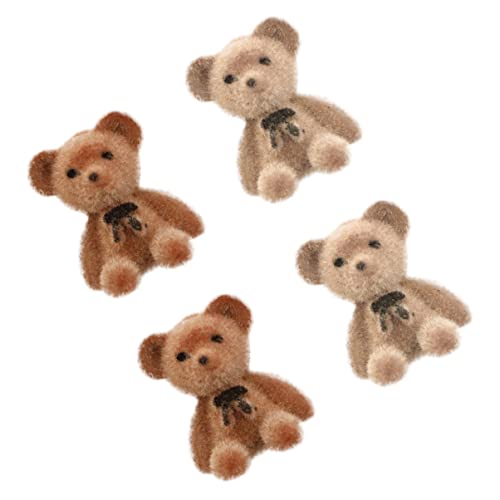 CVUTOVO 1Satz Flocking Bowknot Bär Puppen Teiliges für DIY Taschenaccessoires Hergestellt aus Umweltfreundlichem Material für Kreative und Dekorationen CVUTOVO 1Satz Flocking Bowknot Bär Puppen Teiliges für DIY Taschenaccessoires Hergestellt aus Umweltfreundlichem Material für Kreative und Dekorationen von CVUTOVO