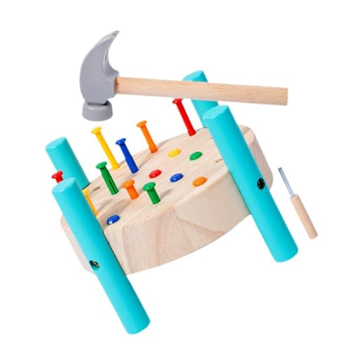 CVUTOVO 1Satz Hämmerndes Plattformhammer für Vorschulkinder Interaktives Montessori Lernspielzeug Hand Auge Koordination und Handmuskulatur für Jungen CVUTOVO 1Satz Hämmerndes Plattformhammer für Vorschulkinder Interaktives Montessori Lernspielzeug Hand Auge Koordination und Handmuskulatur für Jungen von CVUTOVO