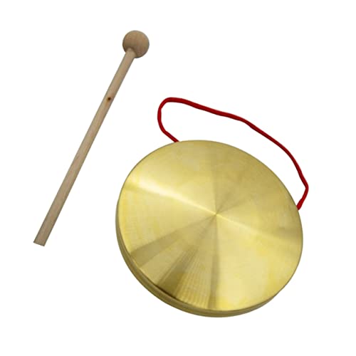 CVUTOVO 1Satz Kleiner Handkupfergong mit Mallet Traditionelles Percussioninstrument für Schulaufführungen und Kindergartenaktivitäten Klarer und Lauter Langlebig CVUTOVO 1Satz Kleiner Handkupfergong mit Mallet Traditionelles Percussioninstrument für Schulaufführungen und Kindergartenaktivitäten Klarer und Lauter Langlebig von CVUTOVO