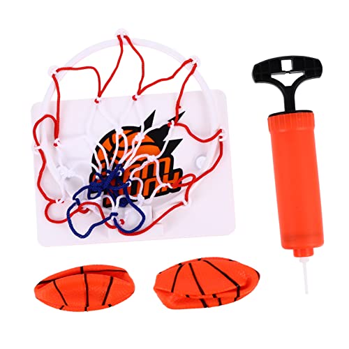 CVUTOVO 1Satz Mini Basketball für Indoor Basketball mit Einschließlich Basketballkorb Pumpe und Bällen für Haus Büro und Garten Leicht und Tragbar Fördert Bewegung CVUTOVO 1Satz Mini Basketball für Indoor Basketball mit Einschließlich Basketballkorb Pumpe und Bällen für Haus Büro und Garten Leicht und Tragbar Fördert Bewegung von CVUTOVO