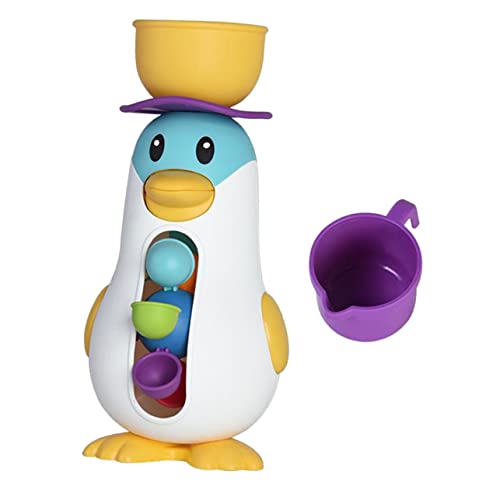 CVUTOVO 1Satz Pinguin Badewannenspielzeug Lustiges Wasserspielzeug für Junge Mädchen und Kleinkinder Hautfreundliches Kunststoffmaterial Interaktives Spritzvergnügen für Badewanne CVUTOVO 1Satz Pinguin Badewannenspielzeug Lustiges Wasserspielzeug für Junge Mädchen und Kleinkinder Hautfreundliches Kunststoffmaterial Interaktives Spritzvergnügen für Badewanne von CVUTOVO