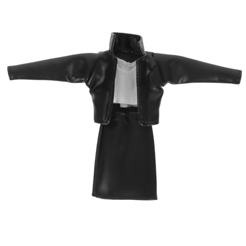 CVUTOVO 1Satz Puppenkleidung für Puppen Leder Outfit mit Weste und Rock für Rollenspiele und Puppenausstellungen und für Puppenliebhaber CVUTOVO 1Satz Puppenkleidung für Puppen Leder Outfit mit Weste und Rock für Rollenspiele und Puppenausstellungen und für Puppenliebhaber von CVUTOVO