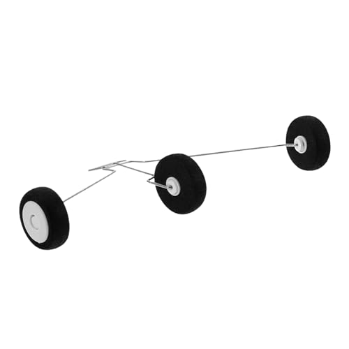 CVUTOVO 1Satz Rc Flugzeug Fahrwerksteile Leichtes Langlebiges für Ferngesteuerte Flugzeuge Präzise Konstruktion Vielseitig Kompatibel mit Verschiedenen Rc Modellen von CVUTOVO