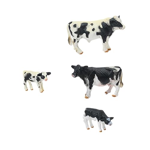 CVUTOVO 1satz Lebensechte Kuhmodelle Imitation Tierfiguren Für Mädchen Spielzeug Für Zu Hause Freien Handwerkliche Tiermodelle Für Kleine von CVUTOVO