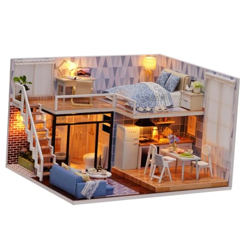 CVUTOVO 1Stück DIY Bausatz Kreatives Holzspielzeug für Einfach zu Montieren Fördert Fantasie und Familienaktivitäten Sanftes Blau CVUTOVO 1Stück DIY Bausatz Kreatives Holzspielzeug für Einfach zu Montieren Fördert Fantasie und Familienaktivitäten Sanftes Blau von CVUTOVO