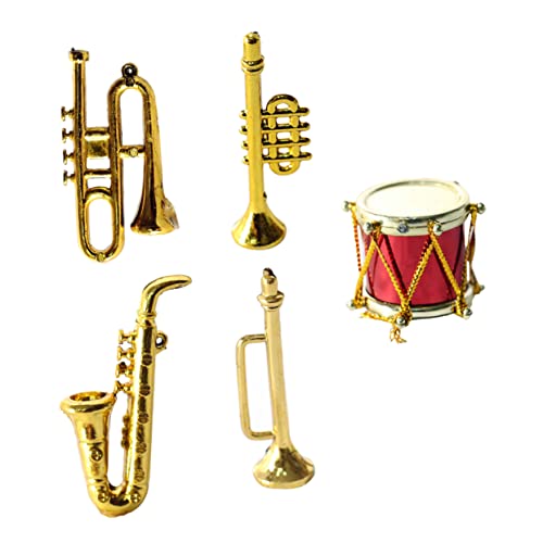 CVUTOVO 1satz Miniatur Klassische Musikinstrumente Saxophon Trompete Posaune Schlagzeug Für Deko Mini Haus Einrichtung Für Musikliebhaber CVUTOVO 1satz Miniatur Klassische Musikinstrumente Saxophon Trompete Posaune Schlagzeug Für Deko Mini Haus Einrichtung Für Musikliebhaber von CVUTOVO