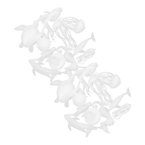 CVUTOVO 2 Sätze Miniatur Sets mit Meeres Tieren Teiliges Epoxy Gießset für DIY Charms Kindgerechte Kunststofffiguren für Kreatives Basteln und Dekoration für Familienaktivitäten und von CVUTOVO