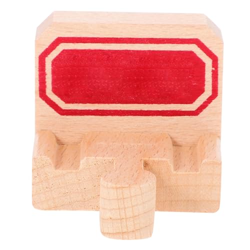 CVUTOVO 2 Stück Holzspielzeug Zug Schienen Zubehör Stop Track für Kreative Spielwelten Fördert Motorische Fähigkeiten und Fantasie Kompatibel mit Gängigen Holzbahnen CVUTOVO 2 Stück Holzspielzeug Zug Schienen Zubehör Stop Track für Kreative Spielwelten Fördert Motorische Fähigkeiten und Fantasie Kompatibel mit Gängigen Holzbahnen von CVUTOVO