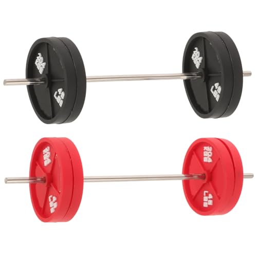 CVUTOVO 2 Stück Mini Fitness Hantel Modell für Puppenhaus Sportzubehör für Kreative Dekoration und Fitness Themenpartys CVUTOVO 2 Stück Mini Fitness Hantel Modell für Puppenhaus Sportzubehör für Kreative Dekoration und Fitness Themenpartys von CVUTOVO