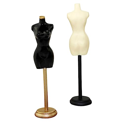 CVUTOVO 2 Stück Puppen Kleiderständer Dekorative Modellpuppen für Puppenhaus Zubehör Stabiler aus Resin für Kreative Spielideen und Wohnaccessoire CVUTOVO 2 Stück Puppen Kleiderständer Dekorative Modellpuppen für Puppenhaus Zubehör Stabiler aus Resin für Kreative Spielideen und Wohnaccessoire von CVUTOVO