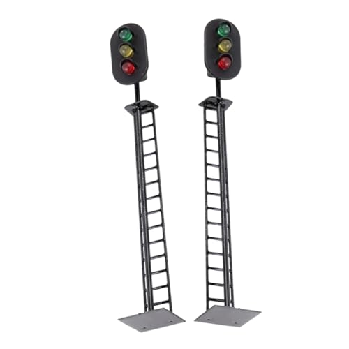 CVUTOVO 2 Stück Verkehrssignal Modell für Modelleisenbahn Luminous für Sandtisch DIY Szenen Dekoration Realistische Zubehörteile CVUTOVO 2 Stück Verkehrssignal Modell für Modelleisenbahn Luminous für Sandtisch DIY Szenen Dekoration Realistische Zubehörteile von CVUTOVO