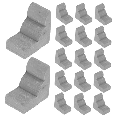 CVUTOVO 20 Stück Teiliges Mini für Realistische Bauklötze aus Hochwertigem Material für Bauen von Miniaturhäusern Fördert Kreativität und Handwerkliche Fähigkeiten für Bastel und CVUTOVO 20 Stück Teiliges Mini für Realistische Bauklötze aus Hochwertigem Material für Bauen von Miniaturhäusern Fördert Kreativität und Handwerkliche Fähigkeiten für Bastel und von CVUTOVO
