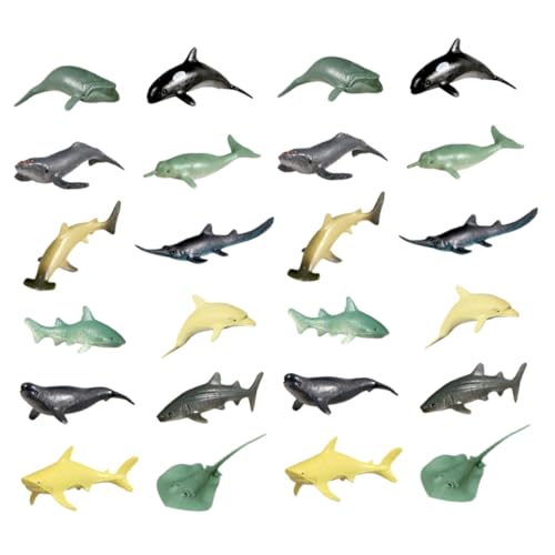 CVUTOVO 24 Stücke Realistische Meerestiere Figuren für Aquarien Künstliche Miniatur Fisch Modelle PVC Dekoration für Heim und Unterricht CVUTOVO 24 Stücke Realistische Meerestiere Figuren für Aquarien Künstliche Miniatur Fisch Modelle PVC Dekoration für Heim und Unterricht von CVUTOVO