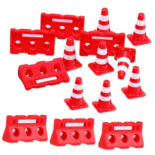 CVUTOVO 24Stücke Teiliges Mini Verkehrszeichen für Verkehrsstraßenkegel und Zäune für Fantasievolles Lernen und Straßenregelverständnis für Spielteppiche und Verschiedene CVUTOVO 24Stücke Teiliges Mini Verkehrszeichen für Verkehrsstraßenkegel und Zäune für Fantasievolles Lernen und Straßenregelverständnis für Spielteppiche und Verschiedene von CVUTOVO