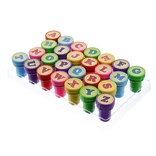 CVUTOVO 26stücke Teiliges Mädchen Stempelset Mit Buchstaben Umweltfreundliche Vorgefertigte Stempel Für Kreative Bastelprojekte Partygeschenke Und Klassenzimmerbelohnungen Farben CVUTOVO 26stücke Teiliges Mädchen Stempelset Mit Buchstaben Umweltfreundliche Vorgefertigte Stempel Für Kreative Bastelprojekte Partygeschenke Und Klassenzimmerbelohnungen Farben von CVUTOVO
