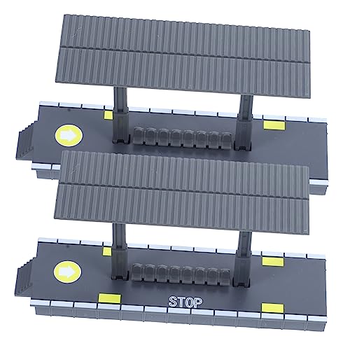 CVUTOVO 2Stücke Modellbahnhof Zubehör für DIY Dekoration Eisenbahnlandschaft Zugbahn Accessoire aus Langlebigem und Tragbar für Modellbau CVUTOVO 2Stücke Modellbahnhof Zubehör für DIY Dekoration Eisenbahnlandschaft Zugbahn Accessoire aus Langlebigem und Tragbar für Modellbau von CVUTOVO
