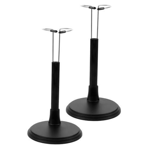 CVUTOVO 2Stücke Puppenständer für Puppenhalter Stabiler und Dekorativer Organizer für Actionfiguren und Puppen Wiederverwendbar für Puppen von Höhe Material von CVUTOVO