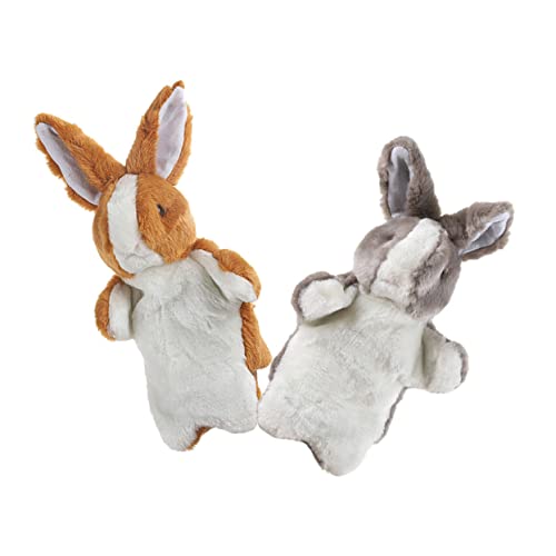 CVUTOVO 2stücke Interaktive Kaninchen Handpuppen Lustige Und Kreative Handspielzeuge Für Geschichtenerzählen Und Lernaktivitäten Im Kindergarten Hause CVUTOVO 2stücke Interaktive Kaninchen Handpuppen Lustige Und Kreative Handspielzeuge Für Geschichtenerzählen Und Lernaktivitäten Im Kindergarten Hause von CVUTOVO