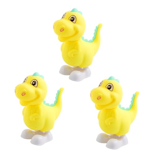 CVUTOVO 3 Stück Aufziehspielzeug mit Lustigen Dinosaurier Designs Bunte Cartoon Tiere für Dekoration für Kinderzimmer Zufällige Farbe Zufällige Farbe von CVUTOVO