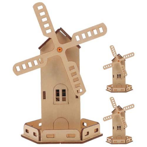 CVUTOVO 3 Stück Teiliges DIY Solar Windmühlenmodell Bausatz für Pädagogisches Holzspielzeug Stem und Wissenschaftlichem Lernen für Bastelprojekte und CVUTOVO 3 Stück Teiliges DIY Solar Windmühlenmodell Bausatz für Pädagogisches Holzspielzeug Stem und Wissenschaftlichem Lernen für Bastelprojekte und von CVUTOVO