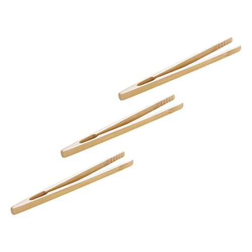 CVUTOVO 3 Stück Teiliges Holz Pinzette Lernspielzeug für Montessori Förderspielzeug zur Verbesserung der Feinmotorik und Konzentration Geeignet für Jungen und Mädchen von CVUTOVO