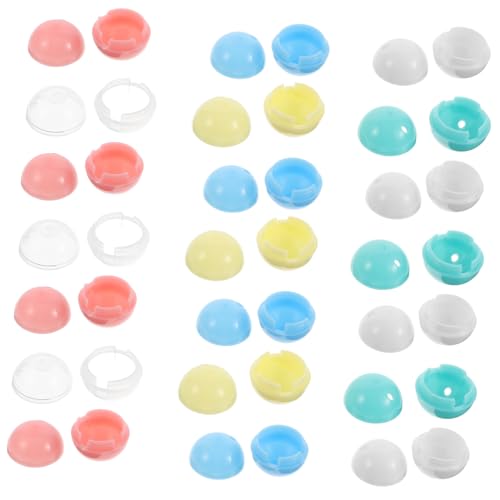 CVUTOVO 30 Stück Mini Gumball Maschinen Kapseln Kunststoffbehälter für Diy Bastelprojekte Kreativität und Dekoration für Ostern Geburtstagsfeiern und Piñatas CVUTOVO 30 Stück Mini Gumball Maschinen Kapseln Kunststoffbehälter für Diy Bastelprojekte Kreativität und Dekoration für Ostern Geburtstagsfeiern und Piñatas von CVUTOVO