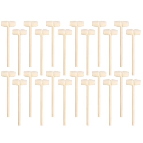 CVUTOVO 30Stücke Teiliges Mini Holzhammer Spielzeuge für Kreatives und Pounding Gavel Hand Augen Koordination und Kreativität CVUTOVO 30Stücke Teiliges Mini Holzhammer Spielzeuge für Kreatives und Pounding Gavel Hand Augen Koordination und Kreativität von CVUTOVO