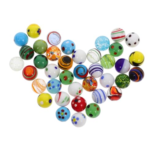 CVUTOVO 38Stücke Glasmurmeln Mehrfarbige Spielmurmeln für Aquarien und Garten Langlebige Dekoration für Kreative DIY Projekte CVUTOVO 38Stücke Glasmurmeln Mehrfarbige Spielmurmeln für Aquarien und Garten Langlebige Dekoration für Kreative DIY Projekte von CVUTOVO