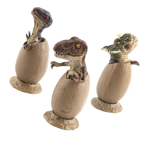 CVUTOVO 3Stücke Dinosaurier Eier Modelle Halb Schraffierte Schmuckstücke für Heimdekoration und Dinosaurier für Freunde aus Hochwertigem Material Gefertigt CVUTOVO 3Stücke Dinosaurier Eier Modelle Halb Schraffierte Schmuckstücke für Heimdekoration und Dinosaurier für Freunde aus Hochwertigem Material Gefertigt von CVUTOVO