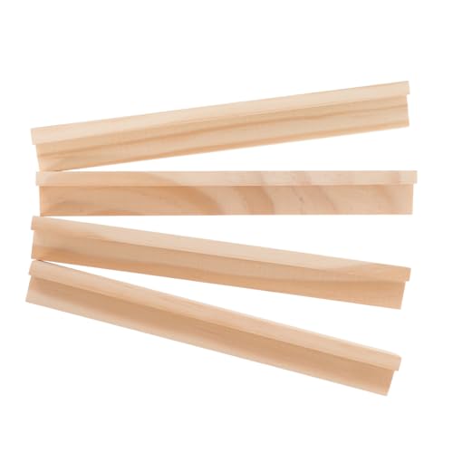 CVUTOVO 4 Stück Holz Domino Halter für Desktop DIY Ständer für Dominosteine Stabil und Leicht für Spiele und Kreative Dekoration CVUTOVO 4 Stück Holz Domino Halter für Desktop DIY Ständer für Dominosteine Stabil und Leicht für Spiele und Kreative Dekoration von CVUTOVO