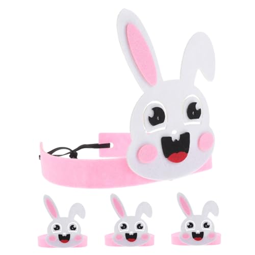 CVUTOVO 4 Stück Osterhasen Haarreifen aus Strapazierfähigem Material Niedliches Tier Headband für Bühnenauftritte und Partys Kleine Hasenliebhaber CVUTOVO 4 Stück Osterhasen Haarreifen aus Strapazierfähigem Material Niedliches Tier Headband für Bühnenauftritte und Partys Kleine Hasenliebhaber von CVUTOVO