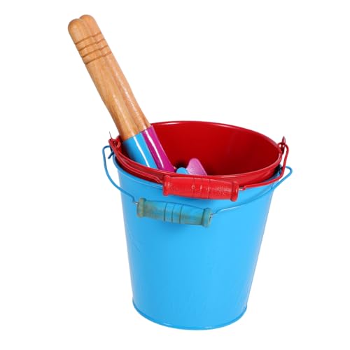 CVUTOVO 4 Stück Teiliges Kreatives Strandspielzeug Bunter Sandspielzeug Eimer und Schaufel für Leicht und Ergonomisch für Sandkasten und Strand Zufällige Farbe Zufällige Farbe von CVUTOVO