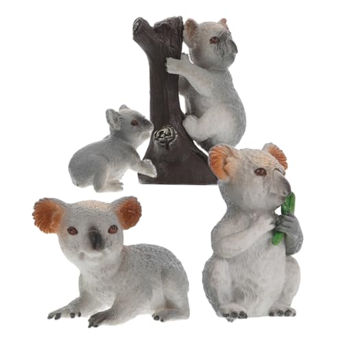 CVUTOVO 4 Stück Teiliges Set Realistische Tierfiguren für Familie Miniatur Dekoration für Terrarien Gartenornamente und Geburtstagsfeiern Kinderfreundlich und Interaktiv CVUTOVO 4 Stück Teiliges Set Realistische Tierfiguren für Familie Miniatur Dekoration für Terrarien Gartenornamente und Geburtstagsfeiern Kinderfreundlich und Interaktiv von CVUTOVO
