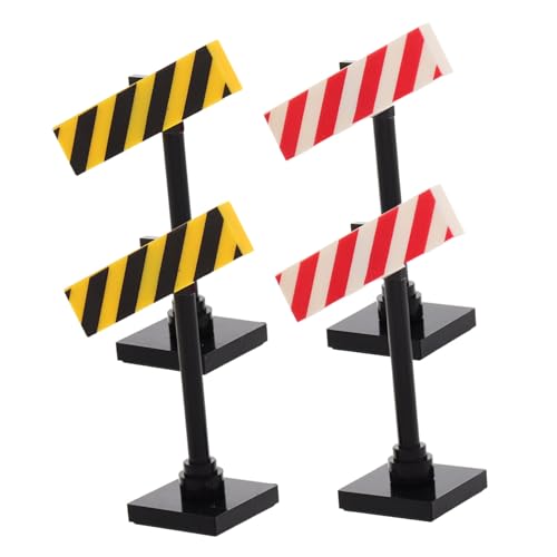 CVUTOVO 4 Stück Teiliges Verkehrszeichen Spielzeugset für Realistische Warnschilder und Barrieren DIY Bausatz für Kreatives Rollenspiel und Verkehrserziehung für Kindergarten und Vorschule CVUTOVO 4 Stück Teiliges Verkehrszeichen Spielzeugset für Realistische Warnschilder und Barrieren DIY Bausatz für Kreatives Rollenspiel und Verkehrserziehung für Kindergarten und Vorschule von CVUTOVO
