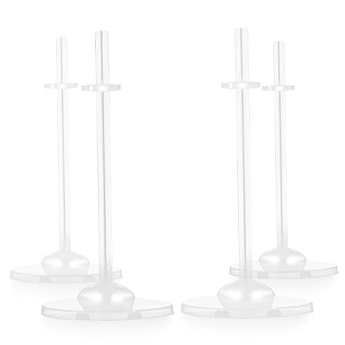 CVUTOVO 4 Stück Transparente Puppenständer Verstellbare Doll Support Stands für Actionfiguren zur Präsentation und Aufbewahrung von Puppen Stabil und Wiederverwendbar CVUTOVO 4 Stück Transparente Puppenständer Verstellbare Doll Support Stands für Actionfiguren zur Präsentation und Aufbewahrung von Puppen Stabil und Wiederverwendbar von CVUTOVO