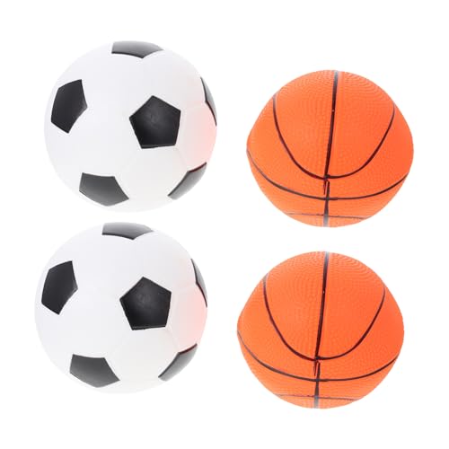 CVUTOVO 4Stücke Aufblasbare Mini Basketball und Fußballspielzeuge für Sportbälle Leuchtenden Farben für Drinnen für Freizeitgestaltung CVUTOVO 4Stücke Aufblasbare Mini Basketball und Fußballspielzeuge für Sportbälle Leuchtenden Farben für Drinnen für Freizeitgestaltung von CVUTOVO
