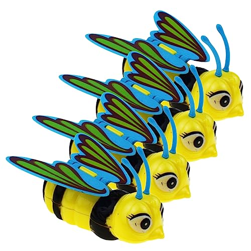 CVUTOVO 4Stücke Bienen mit Aufziehmechanismus Lustige Kawaii Bienchen für Interaktive Spielzeuge für Drinnen und Draußen Sicheres Material Kleinkinder Jahren CVUTOVO 4Stücke Bienen mit Aufziehmechanismus Lustige Kawaii Bienchen für Interaktive Spielzeuge für Drinnen und Draußen Sicheres Material Kleinkinder Jahren von CVUTOVO