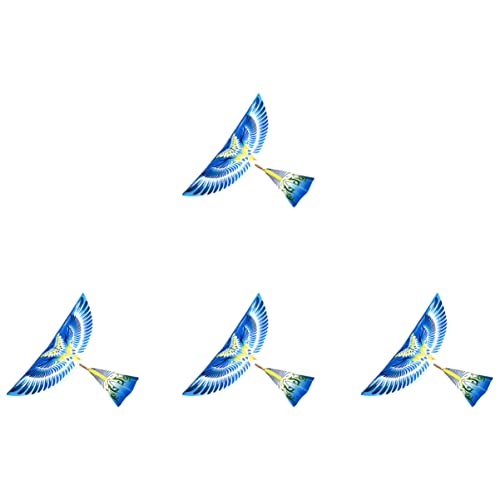 CVUTOVO 4Stücke DIY Gummiband Flugzeug Ornithopter Vögel Pädagogisches Kreativität und Handfertigkeit Zufällige Designs von CVUTOVO