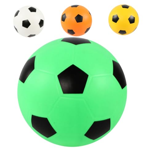 CVUTOVO 4Stücke Fußballspielzeug für Lautloser Hüpfball für Drinnen und Draußen Fördert Gleichgewichtssinn und Konzentration CVUTOVO 4Stücke Fußballspielzeug für Lautloser Hüpfball für Drinnen und Draußen Fördert Gleichgewichtssinn und Konzentration von CVUTOVO