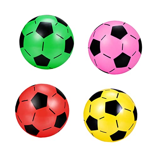CVUTOVO 4Stücke Kinderfußballspielzeug Aufblasbare Fußbälle Farben für Drinnen und Draußen für Jungen und Fördert Farberkennung CVUTOVO 4Stücke Kinderfußballspielzeug Aufblasbare Fußbälle Farben für Drinnen und Draußen für Jungen und Fördert Farberkennung von CVUTOVO