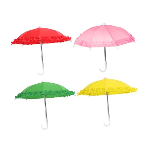 CVUTOVO 4Stücke Mini Regenschirm für Regenschirm für Fotos und Fantasievolles CVUTOVO 4Stücke Mini Regenschirm für Regenschirm für Fotos und Fantasievolles von CVUTOVO